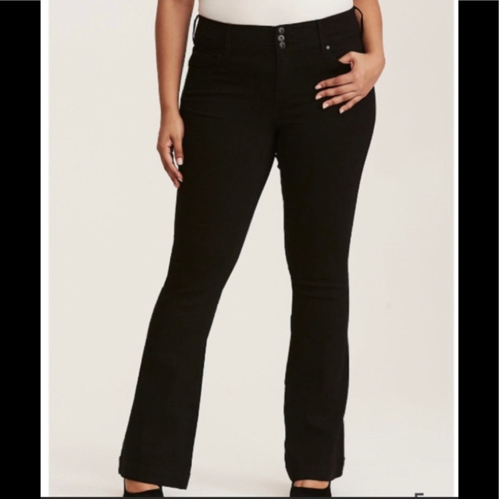TORRID Black Bootcut Jeans